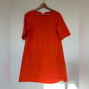 COS Orange Shirt Dress